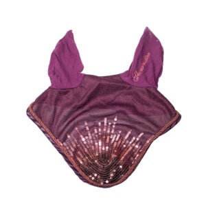 Showmaster Fliegenohren lila WB