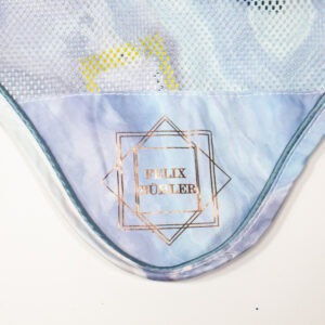 Felix Bühler Fliegenohren Marble hellblau COB