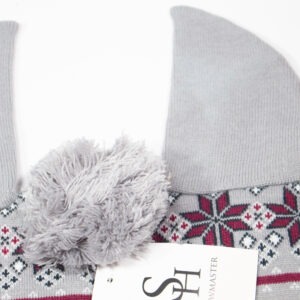 Showmaster Fliegenohren Norway grau WB