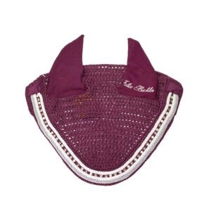 Felix Bühler Fliegenohren Pearl & Crystal rot WB