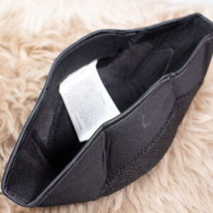 Knightsbridge Reithelm Inlay schwarz L