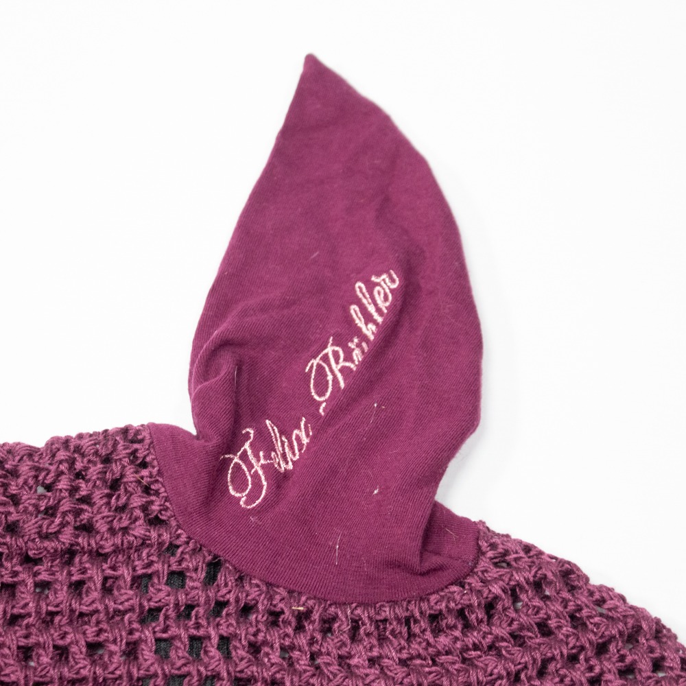 Felix Bühler Fliegenohren Sequins rot WB – Bild 3