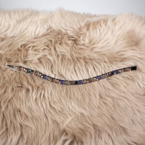 Stirnriemen Inlay bunt Pony
