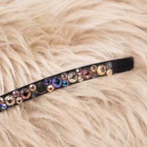 Stirnriemen Inlay bunt Pony