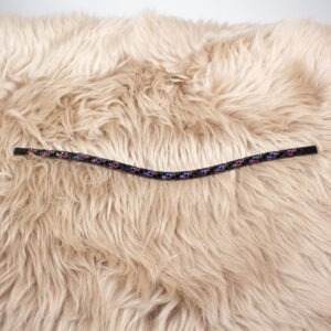 Stirnriemen Inlay bunt Pony