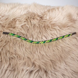 Stirnriemen Inlay grün Pony