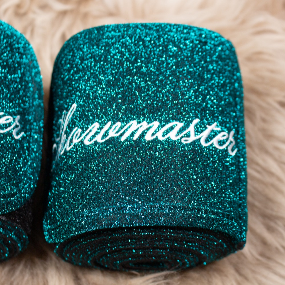 Showmaster Bandagen XMAS dunkelgrün WB – Bild 2