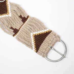 Western Sattelgurt braun 80 cm