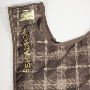 Eskadron Heritage Ausreitdecke Oxford Checked deeptaupe/beige/creme XL/155