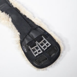 Mattes Kurzgurt schwarz 65 cm