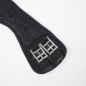 Mattes Kurzgurt schwarz 55 cm