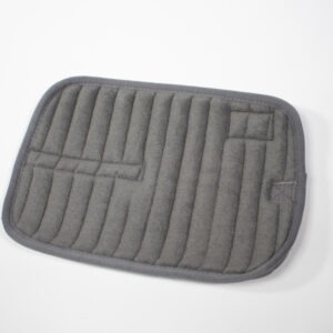 Horse-Friends Bandagierunterlagen mit Klettverschluss grau