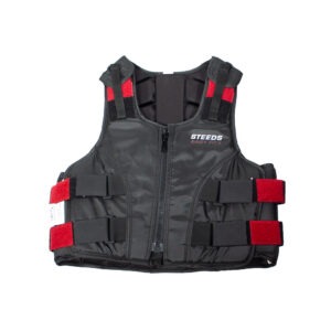 Steeds Sicherheitsweste schwarz C/XXS
