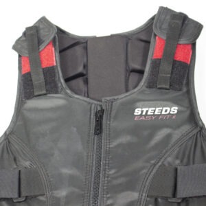 Steeds Sicherheitsweste schwarz C/XXS