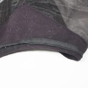 4horses Fliegenmaske schwarz L