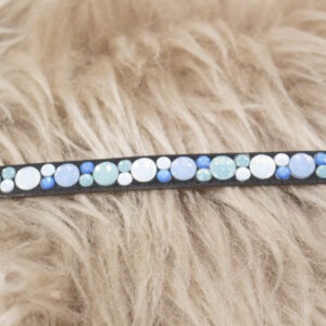 Stirnriemen Inlay bunt Pony