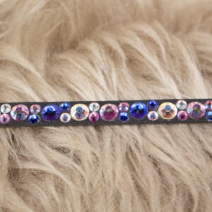 Stirnriemen Inlay bunt Pony