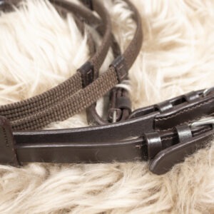 Hans Melzer Gurtzügel braun Pony