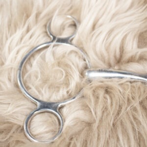 3-Ring Trense einfach gebrochen 13,5