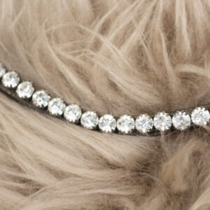 Stirnriemen schwarz COB