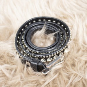 Gürtel schwarz 105 cm