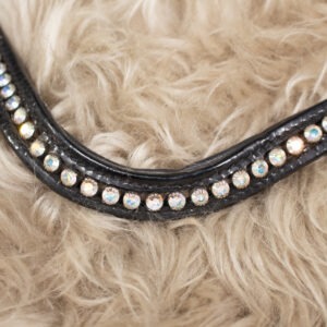 Claridge House Stirnriemen schwarz WB