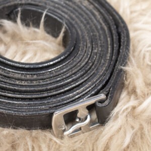 Steigbügelriemen schwarz 140 cm