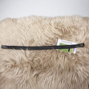 Steppenpferd Stirnriemen schwarz WB