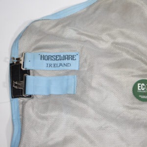 Horseware Fliegendecke Amigo AmECO Bug Buster Fly Sheet silver/sky blue 155