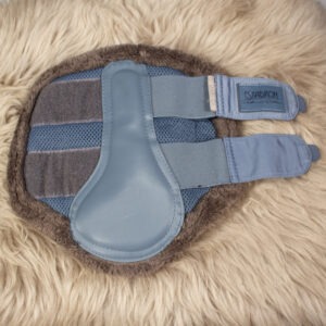 Eskadron Platinum Gamaschen Mesh Fauxfur vintageblue M