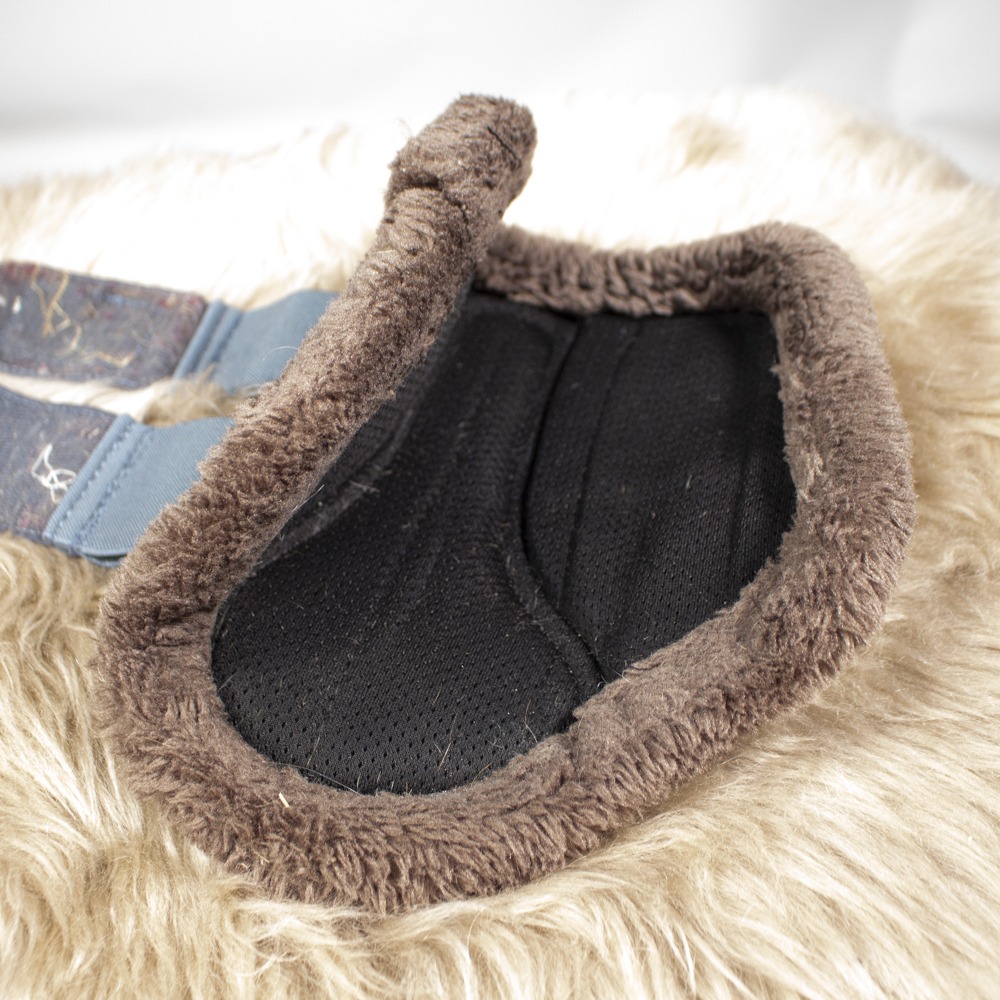 Eskadron Platinum Gamaschen Mesh Fauxfur vintageblue M – Bild 3
