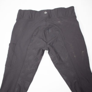 4Riders Reitleggings mit Silikonvollbesatz grau XXL
