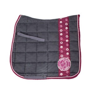 Eskadron Nici Schabracke Big Square burgundy anthra DR