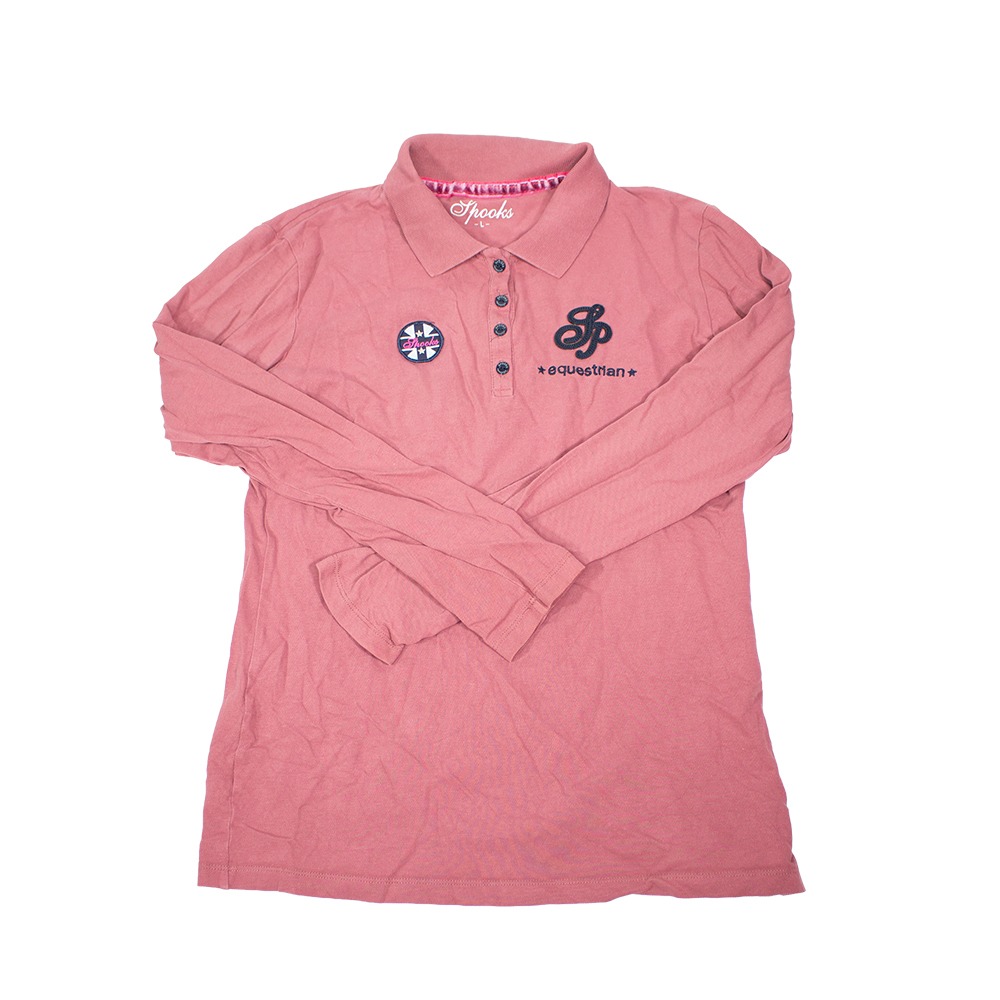 Spooks Poloshirt rot L
