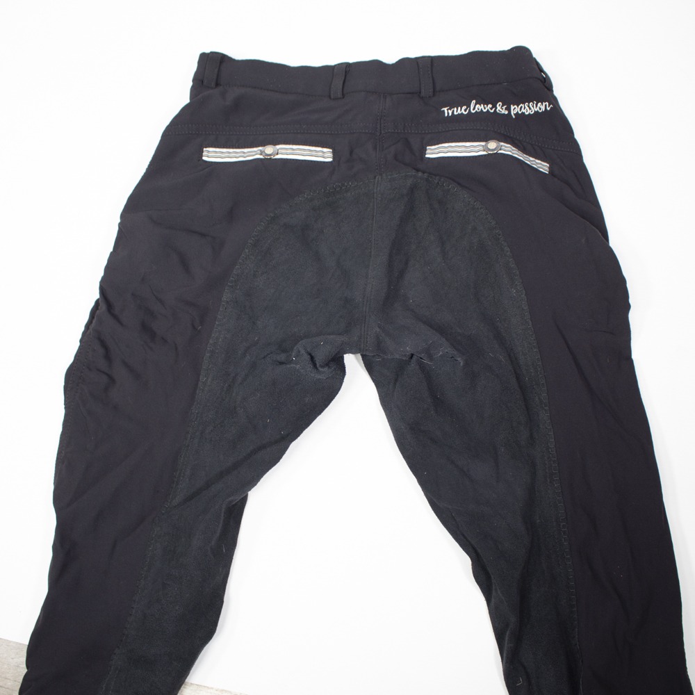 4Riders Reithose mit Vollbesatz navy XS – Bild 4