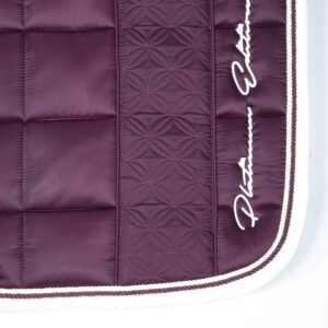 Eskadron Platinum Schabracke Big Square Glossy blackberry DR