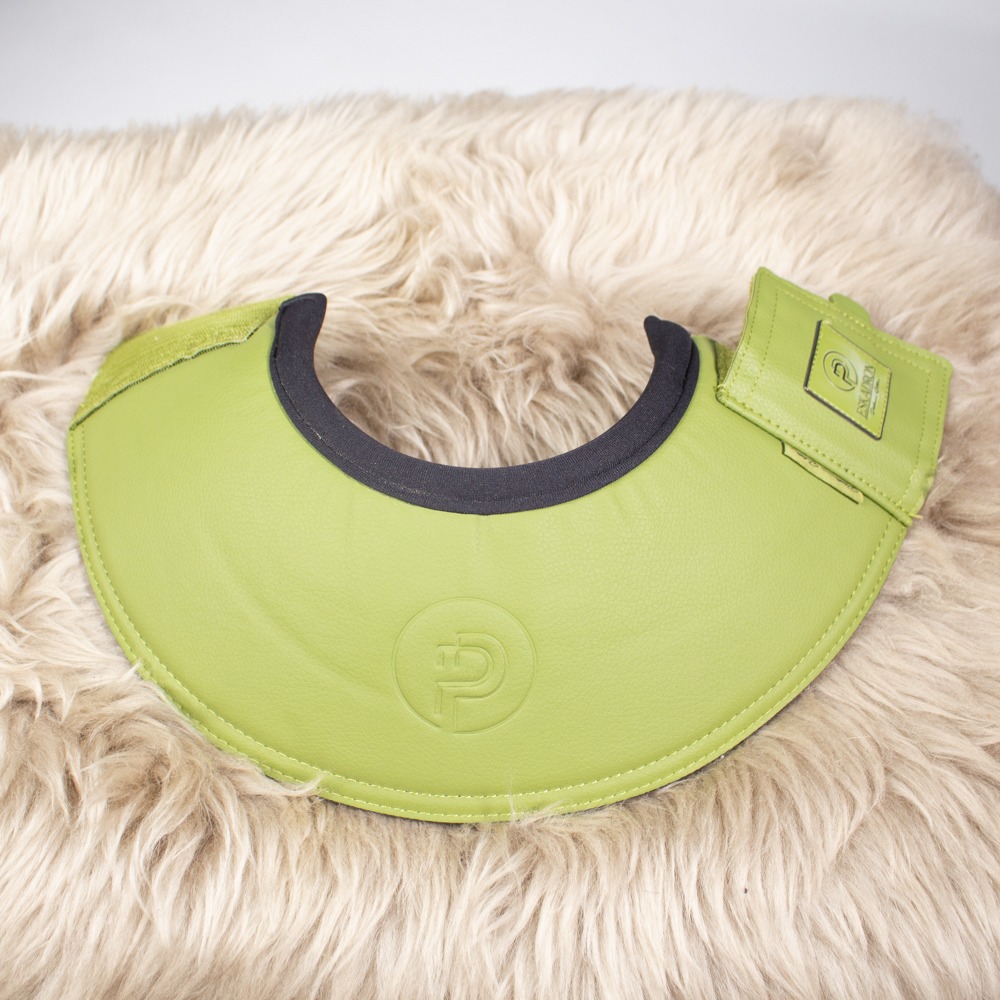 Eskadron Platinum Hufglocken Faux Leather moss green XXL