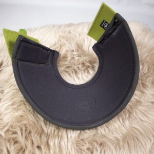 Eskadron Platinum Hufglocken Faux Leather moss green XXL