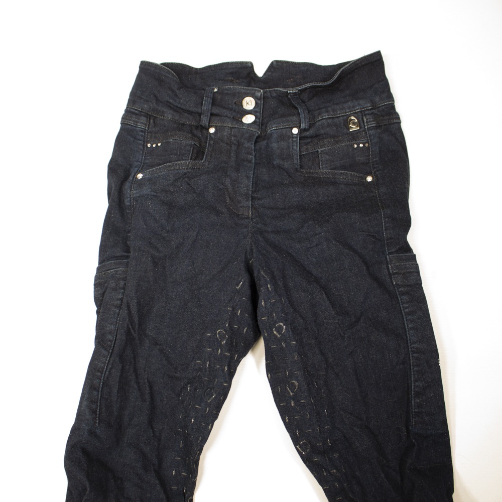Cavallo Jeans Reithose mit Silikonvollbesatz navy S – Bild 3