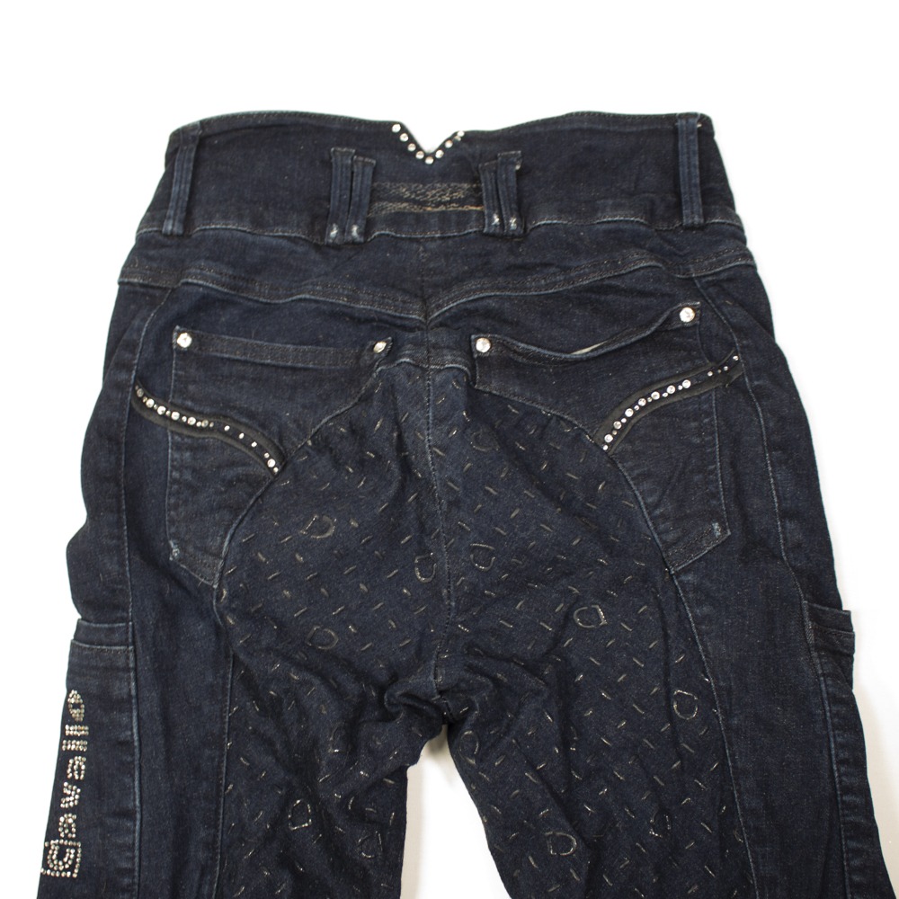 Cavallo Jeans Reithose mit Silikonvollbesatz navy S – Bild 4