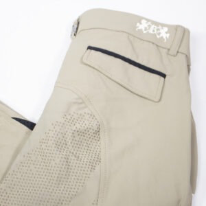 B Vertigo Reithose mit Silikonvollbesatz beige XS