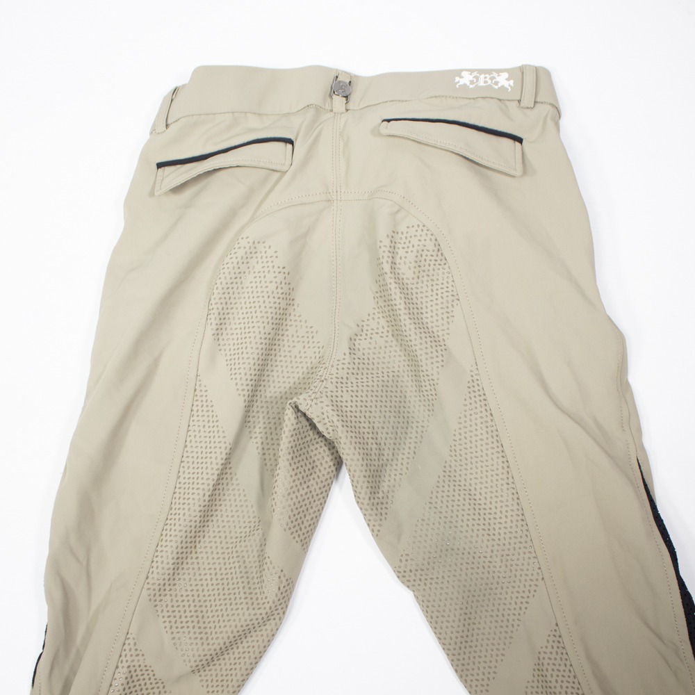 B Vertigo Reithose mit Silikonvollbesatz beige XS – Bild 4