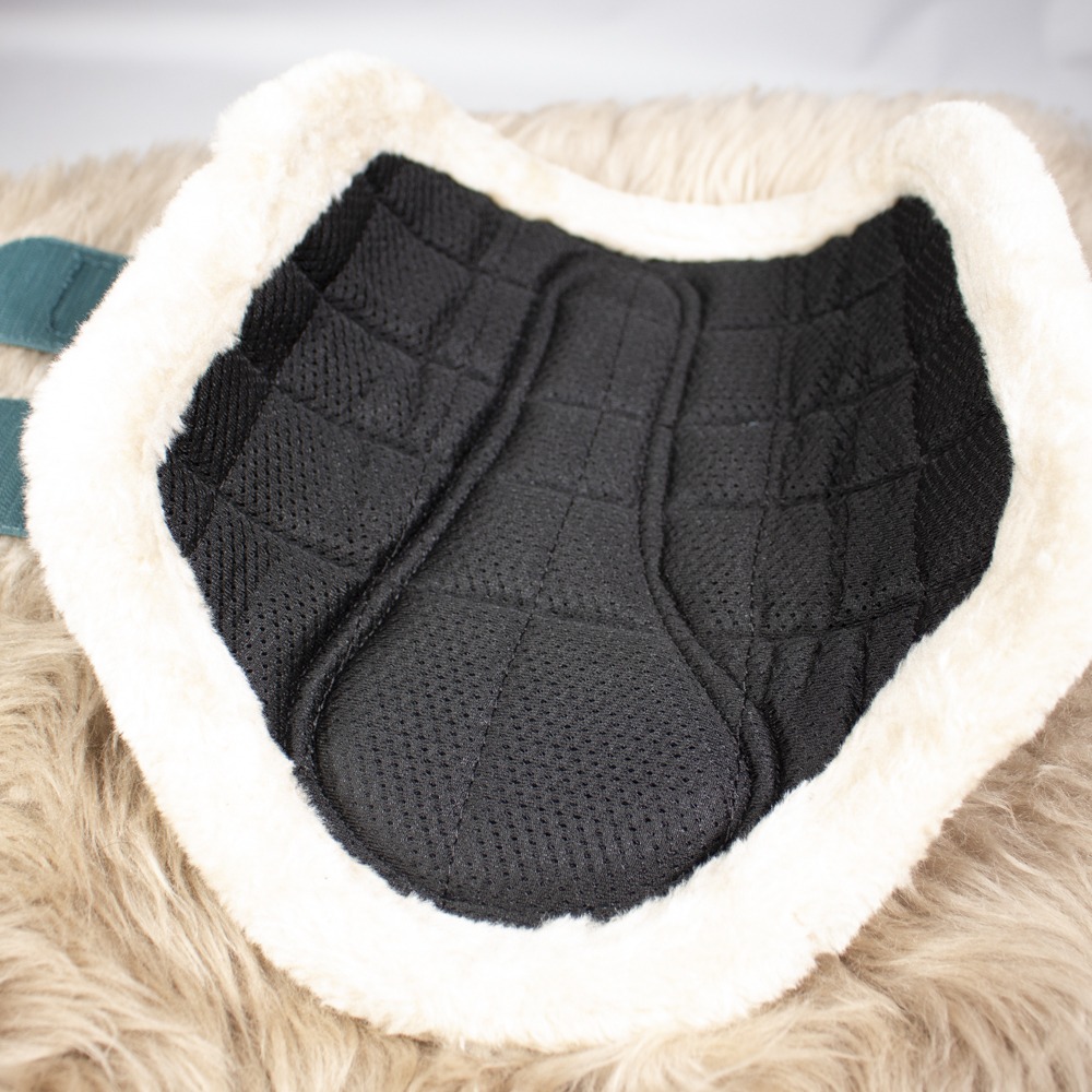 Eskadron Heritage Gamaschen Mesh Fauxfur vintage green M – Bild 3