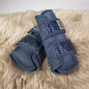 Riderschoice Gamaschen Glitter Design blau S