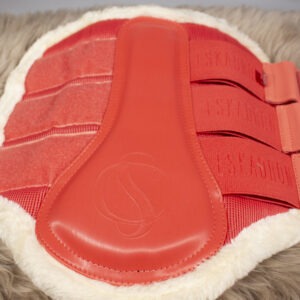 Eskadron Gamaschen Mesh Fauxfur coral blossom L