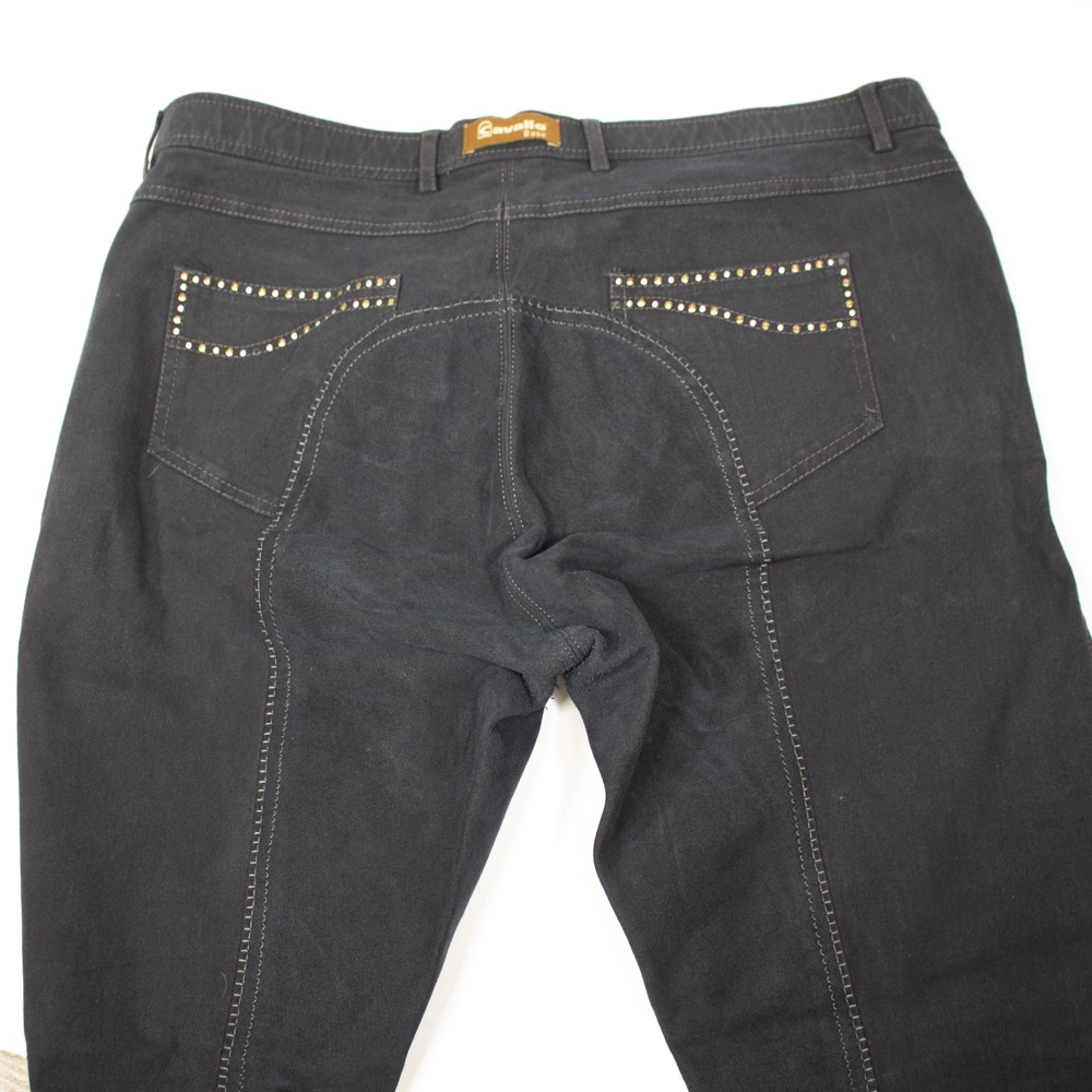 Cavallo Reithose mit Vollbesatz navy 88 – Bild 4