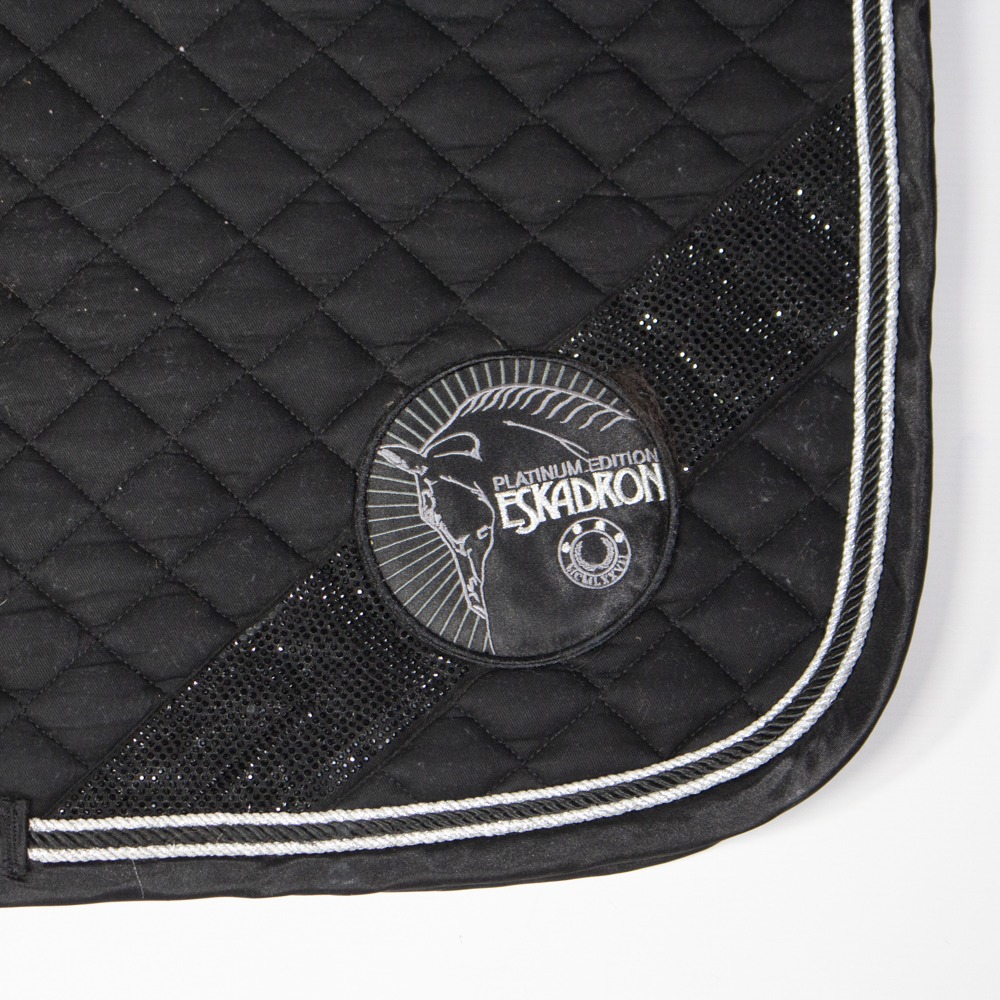 Eskadron Platinum Schabracke Cotton Diagonal black DR – Bild 2