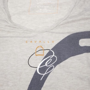 Cavallo T-Shirt grau 40