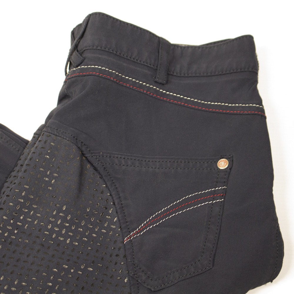 Pikeur Reithose mit Silikonvollbesatz Patricia navy 170 – Bild 2