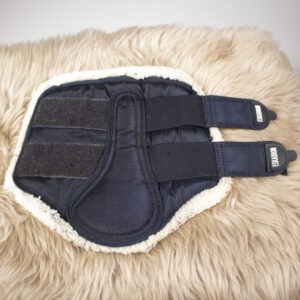 Eskadron Gamaschen Fauxfur navy M